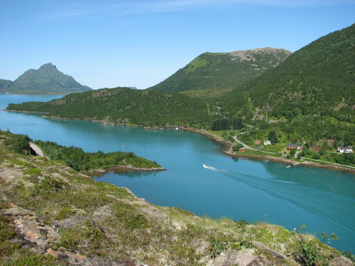 Skjellbogen Hyttegrend Sortland Exteriör bild